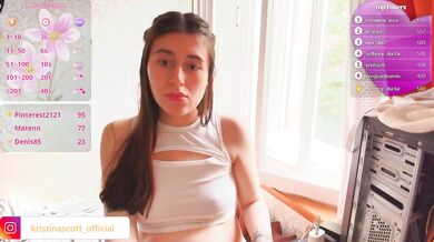 KristinaScott - Porn Video [Bongacams]: fiery passion, sexual addiction, stream recording