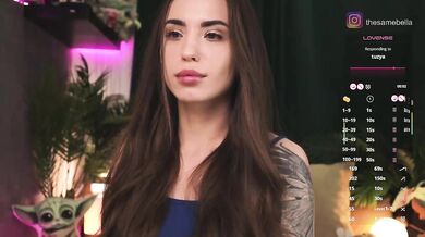 IzabellaOne - Porn Video [Bongacams]: stunning cleavage, erotic tremors, deep