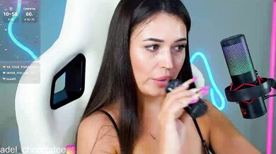 Adel-chocolatee - Porn Video [Bongacams]: alluring breasts, stunning posterior, aching chemistry