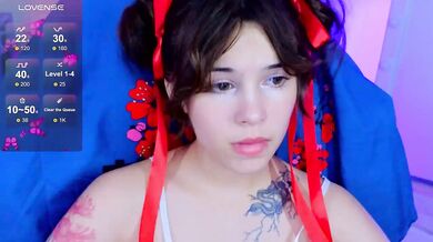 CoralineJones - Porn Video [Bongacams]: mesmerizing mounds, elegant posture, alluring chest