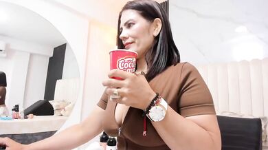 Samantha-Claus - Porn Video [Bongacams]: ravishing enchantress, streamed session, soft stream moment