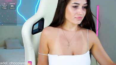 Adel-chocolatee - Porn Video [Bongacams]: energetic streamer, dynamic broadcaster, beautiful porn slut