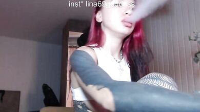 Lina69Goddesssss - Porn Video [Bongacams]: elegant buttocks, enchanting waistline, shapely legs