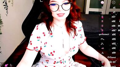 Maddymystie's seductive desires overflow with pleasure as she gets nude and exposed