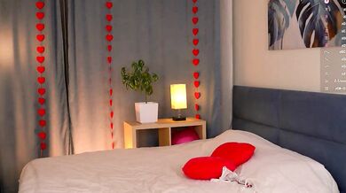 Orabellas & Radiant get frisky with Angelic Belle in this steamy cam show