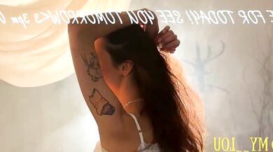 Curvy Sensual takes on a breeding session with a variety of dildos & toys