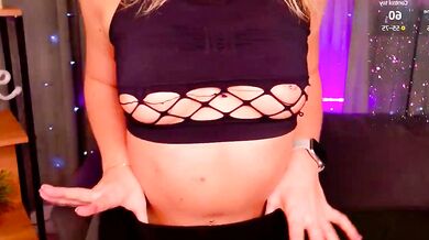 Mila Bott strips and teases in latex, then gets her young ass drilled deep with a dildo & jerk-off instruction