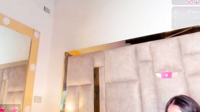 Sofi Scott strips & teases with vibrator before taking a big one in her tight ass