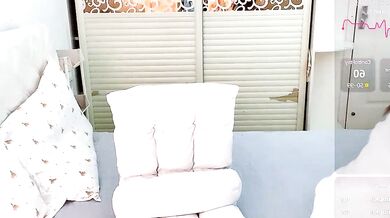 Interactive Asian teen gets kinky with dildo & vibrator in upskirt video