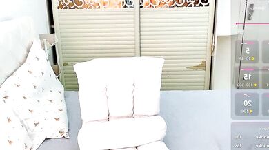 Interactive Asian teen gets kinky with dildo & vibrator in upskirt video