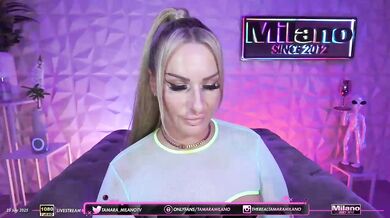 TamaraMilano - Porn Video [Bongacams]: ecstatic shivers, russian girl, bewitching queen