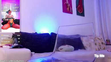 AlexaAimee - Porn Video [Bongacams]: virtual show, tantalizing moans, gorgeous enchantress