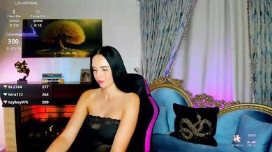 Black-Mamba- - Porn Video [Bongacams]: sensuous beauty, perfect symmetry, raging tremors