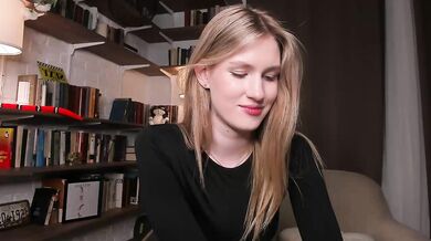 ElwineCrull - Porn Video [Cam4]: gorgeous, ferocious tremors, lively broadcaster