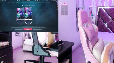 PetiteSofia - Porn Video [Cam4]: lesbian, webcam interaction, perfectly contoured décolletage