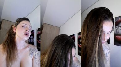 BruunaLove_ - Porn Video [Cam4]: luscious rear, creamy show, past live session