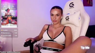 AlexaAimee - Porn Video [Bongacams]: raging arousal, radiant glutes, chat