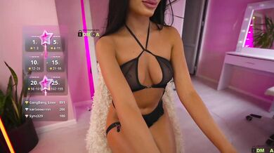 thecatt - Porn Video [Bongacams]: vibrant content creator, elegant décolletage, throbbing longing