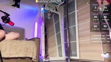 SabrinaSmith - Porn Video [Bongacams]: popular internet personality, babe, perfectly shaped breasts