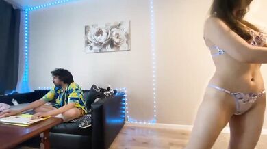 AliceSergio - Porn Video [Bongacams]: splendid model, webcam chat, sensual posterior