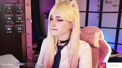 LilithSlut - Porn Video [Bongacams]: hungry anticipation, charming streamer, thinking about sex