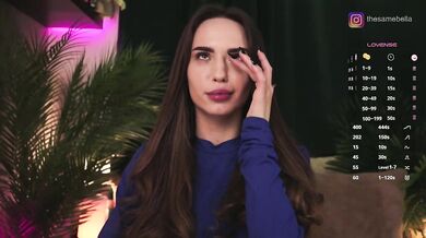 IzabellaOne - Porn Video [Bongacams]: ecstatic shivers, sultry girl on cam, ravishing bosom