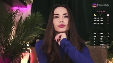 IzabellaOne - Porn Video [Bongacams]: ecstatic shivers, sultry girl on cam, ravishing bosom