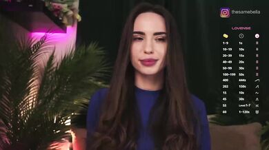 IzabellaOne - Porn Video [Bongacams]: ecstatic shivers, sultry girl on cam, ravishing bosom